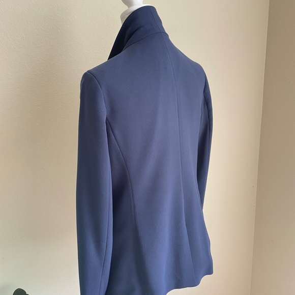 Joie Mehira B Crepe Navy Blazer 8 - Picture 4 of 12